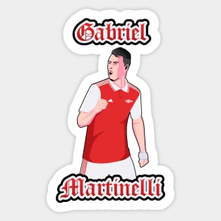 Martinelli - ARS 22 Football Celebration Sticker